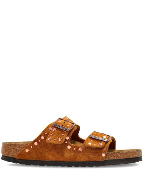 Ciabatte donna Birkenstock Arizona tabacco con borchie BIRKENSTOCK | ARIZONA1031731