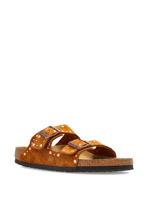 Ciabatte donna Birkenstock Arizona tabacco con borchie BIRKENSTOCK | ARIZONA1031731