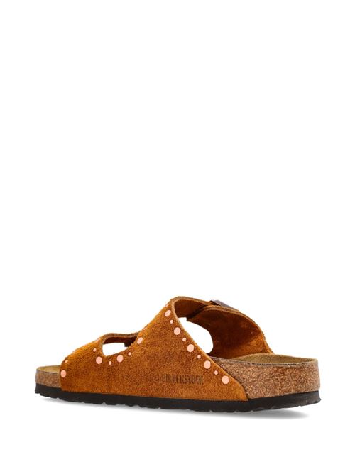 Ciabatte donna Birkenstock Arizona tabacco con borchie BIRKENSTOCK | ARIZONA1031731