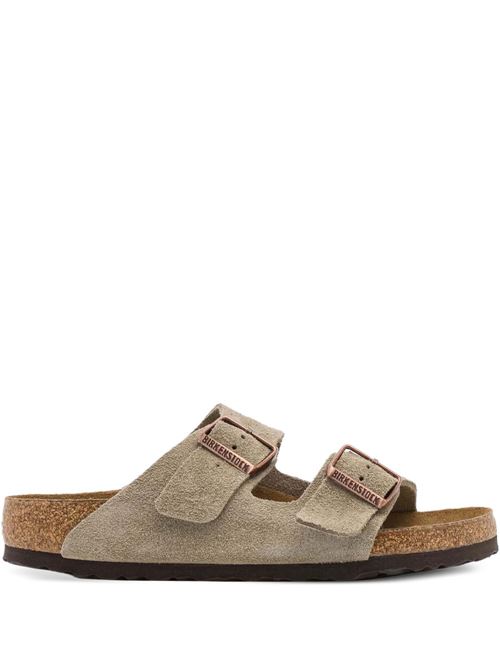 Ciabatte uomo Birkenstock Arizona taupe in pelle scamosciata BIRKENSTOCK | ARIZONA951303