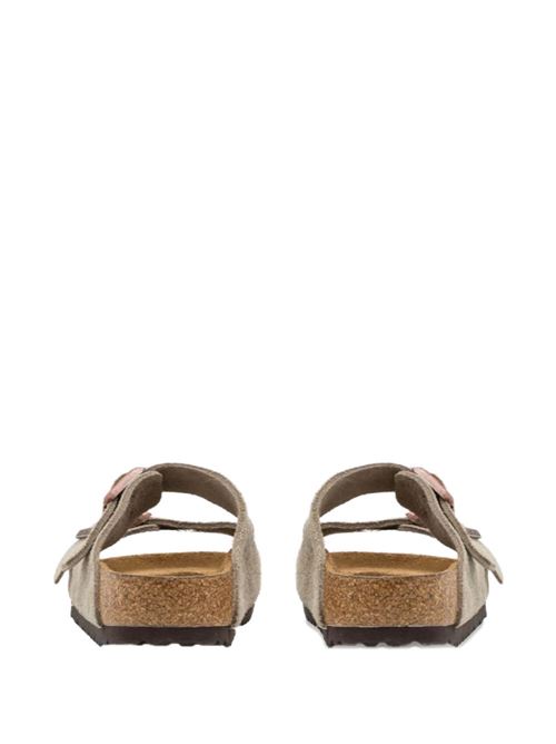 Ciabatte uomo Birkenstock Arizona taupe in pelle scamosciata BIRKENSTOCK | ARIZONA951303