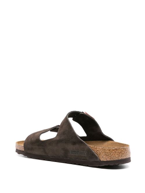 Ciabatte uomo Birkenstock Arizona marrone in pelle scamosciata BIRKENSTOCK | ARIZONA951313
