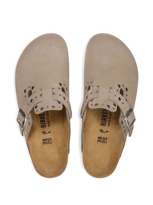 Sabot donna Birkenstock Boston taupe con borchie BIRKENSTOCK | BOSTON1030418