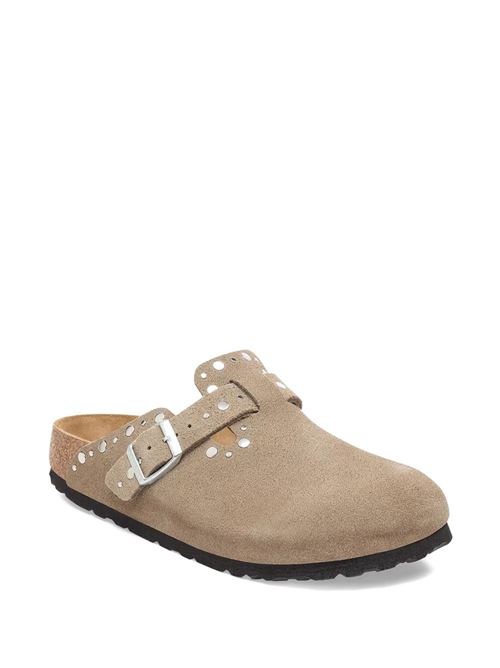 Sabot donna Birkenstock Boston taupe con borchie BIRKENSTOCK | BOSTON1030418
