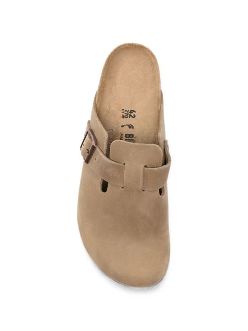 Sabot Birkenstock Boston marrone in pelle naturale oliata con fibbia regolabile BIRKENSTOCK | BOSTON960813