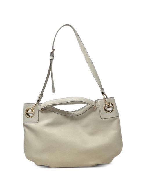 Borsa donna London Hobo media avorio BORBONESE | 910102620197927