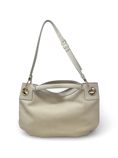 Borsa donna London Hobo media avorio BORBONESE | 910102620197927