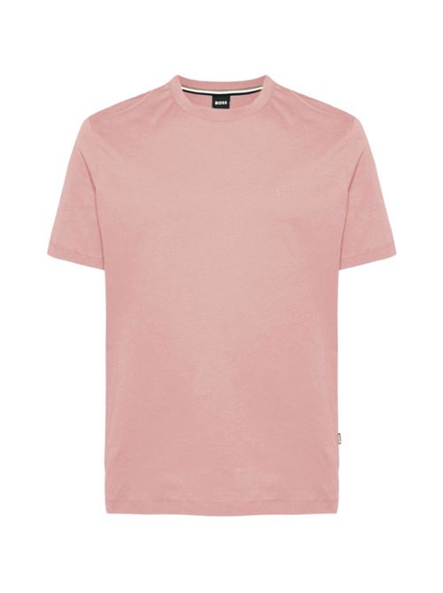 T-shirt uomo manica corta rosa BOSS | 50468347686