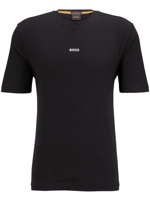 T-shirt uomo manica corta con stampa logo BOSS | 50473278001