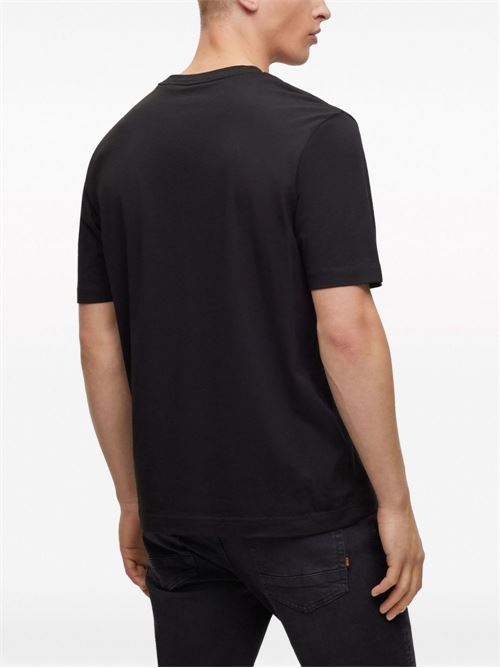 T-shirt uomo manica corta con stampa logo BOSS | 50473278001