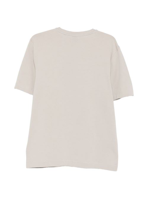 T-shirt uomo BOSS sabbia con logo centrale BOSS | 50473278070