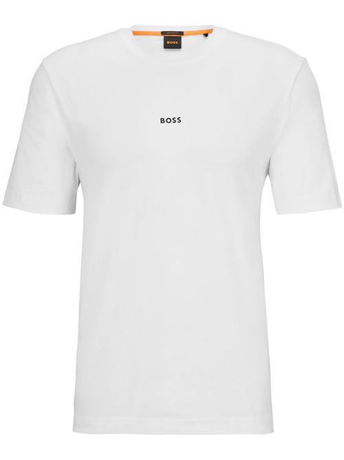 T-shirt uomo manica corta bianca BOSS | 50473278100