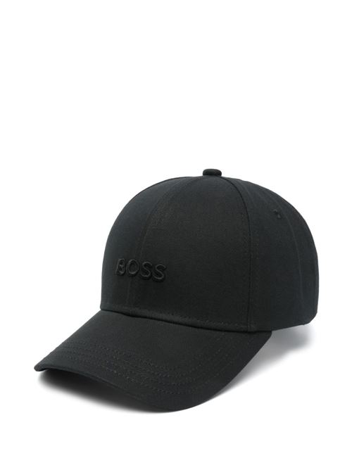 Cappello uomo con tesa nero BOSS | 50495121002