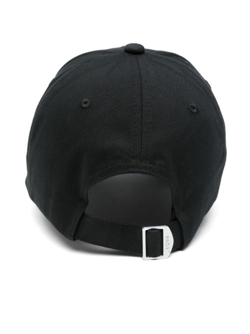 Cappello uomo con tesa nero BOSS | 50495121002