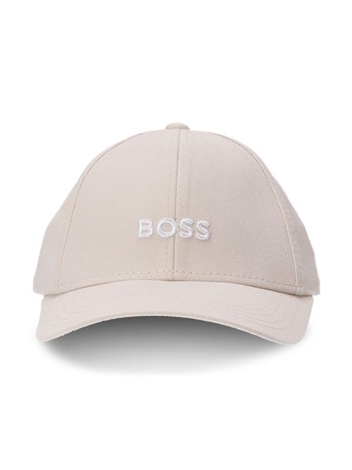 Cappello uomo con tesa bianco BOSS | 50495121131