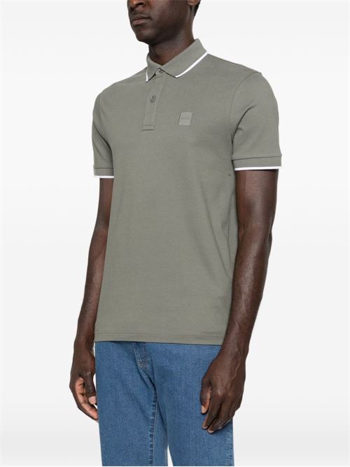 Polo uomo manica corta grigia BOSS | 50507699076