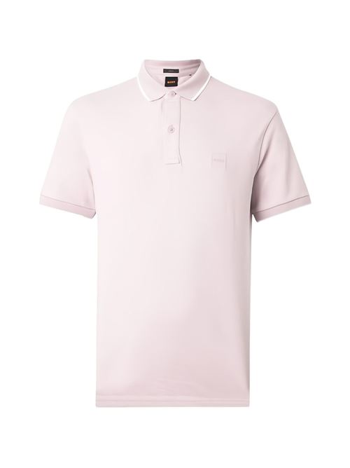 Polo uomo manica corta rosa BOSS | 50507699539