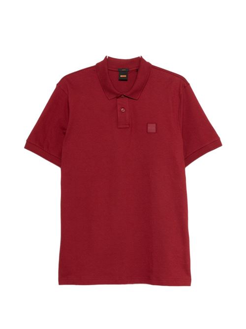 Polo uomo manica corta rossa BOSS | 50507803605