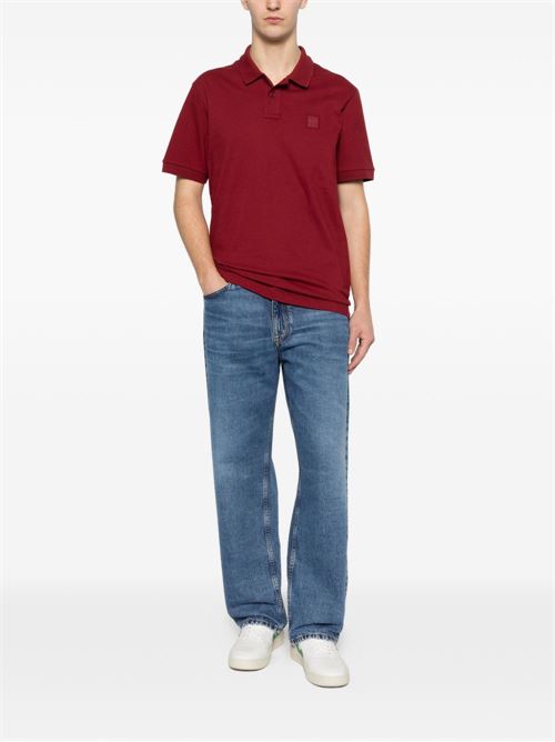 Polo uomo manica corta rossa BOSS | 50507803605