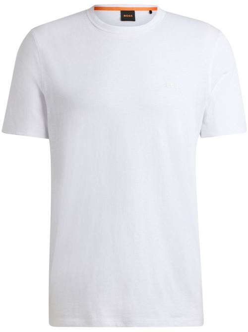 T-shirt uomo manica corta bianca BOSS | 50508243100