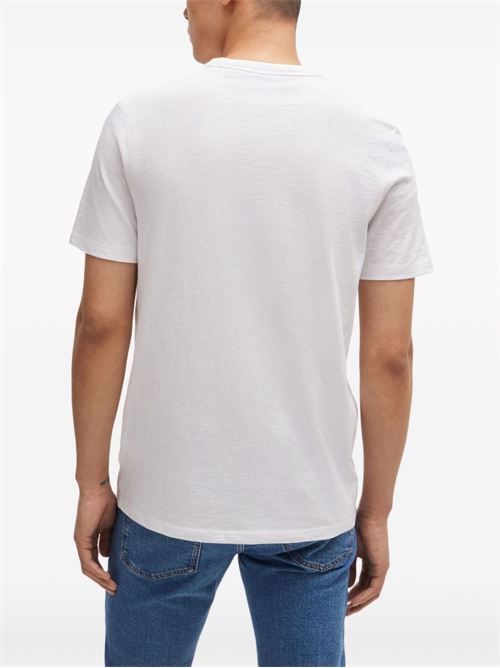 T-shirt uomo manica corta bianca BOSS | 50508243100