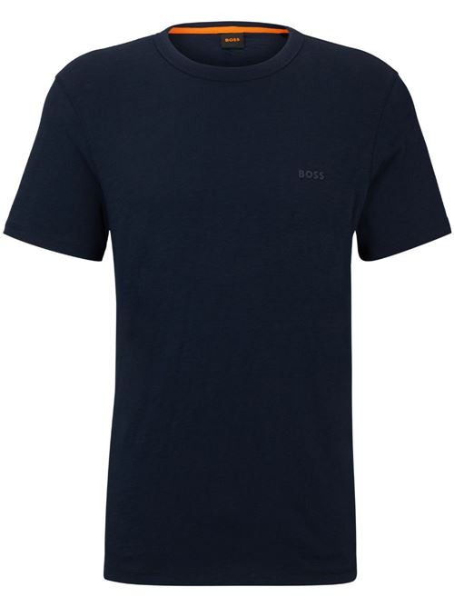 T-shirt uomo manica corta navty BOSS | 50508243404