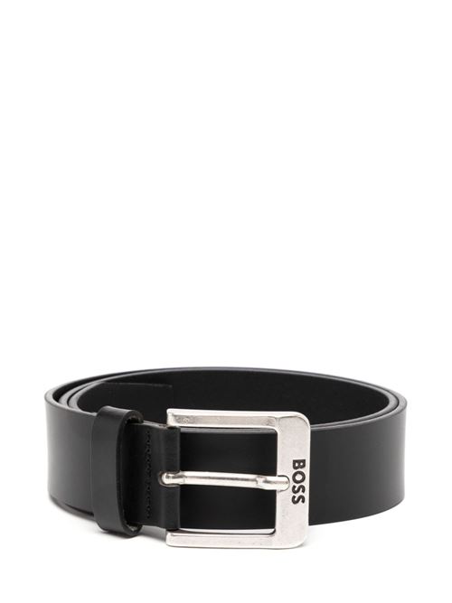 Cintura uomo in pelle nero BOSS | 50512795001