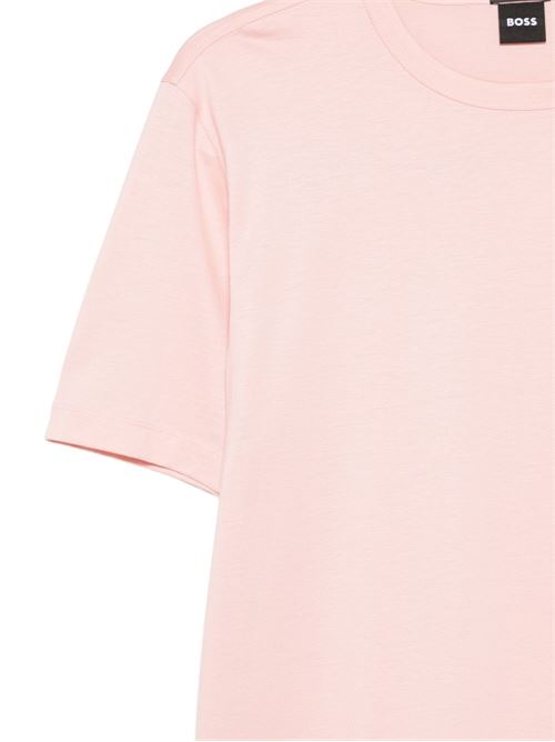 T-shirt uomo manica corta rosa BOSS | 50513674686