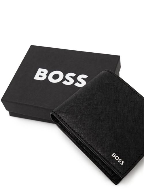 Portafoglio uomo nero BOSS | 50536710001