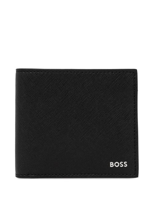 Portafoglio uomo nero BOSS | 50536717001