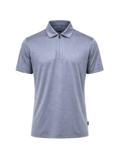 Polo uomo Boss mezza manica color asfalto BOSS | 50537954466