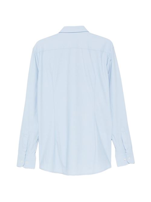 Camicia uomo BOSS Hank Performance celeste slim fit BOSS | 50555747450