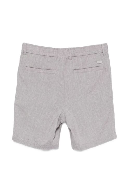 Bermuda uomo BOSS Kane in lino lilla con coulisse BOSS | 50557537510