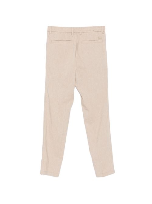 Pantalone uomo Boss sabbia in lino BOSS | 50557859286