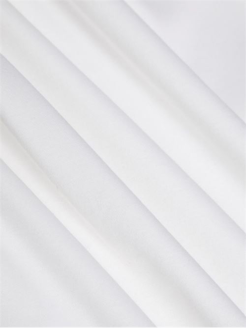 Polo uomo BOSS bianca beige con bordini a contrasto BOSS | 50559667100