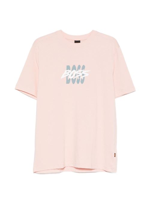 T-shirt uomo BOSS Surf rosa BOSS | 50561850690