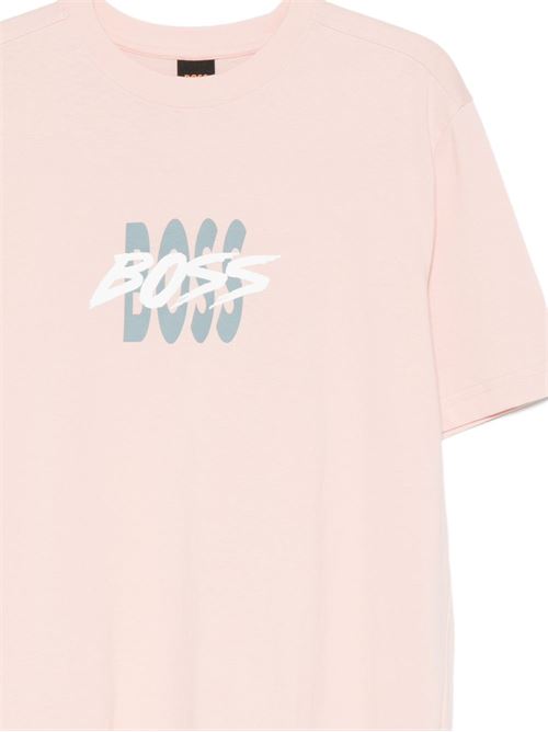 T-shirt uomo BOSS Surf rosa BOSS | 50561850690