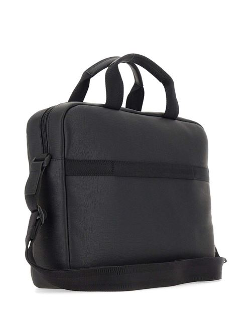 Borsa uomo BOSS porta documenti nera effetto martellato BOSS | 50562932001