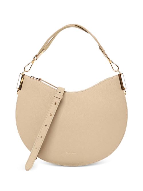 Borsa donna Coccinelle mezza luna sabbia in pelle COCCINELLE | E1QKF130201700