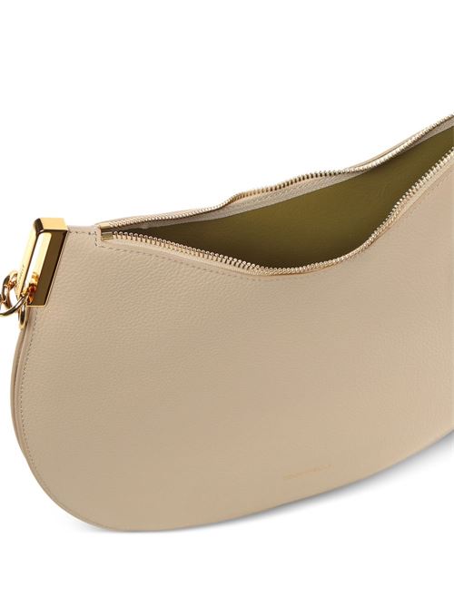 Borsa donna Coccinelle mezza luna sabbia in pelle COCCINELLE | E1QKF130201700