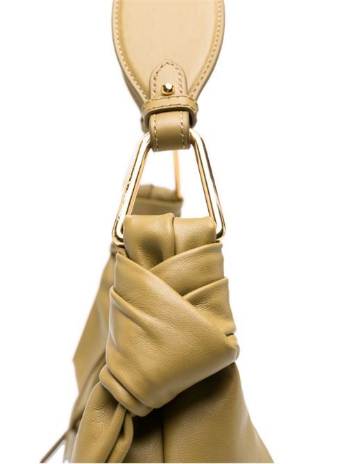 Borsa donna Coccinelle handbag puffy verde senape COCCINELLE | E1U1A130201G43