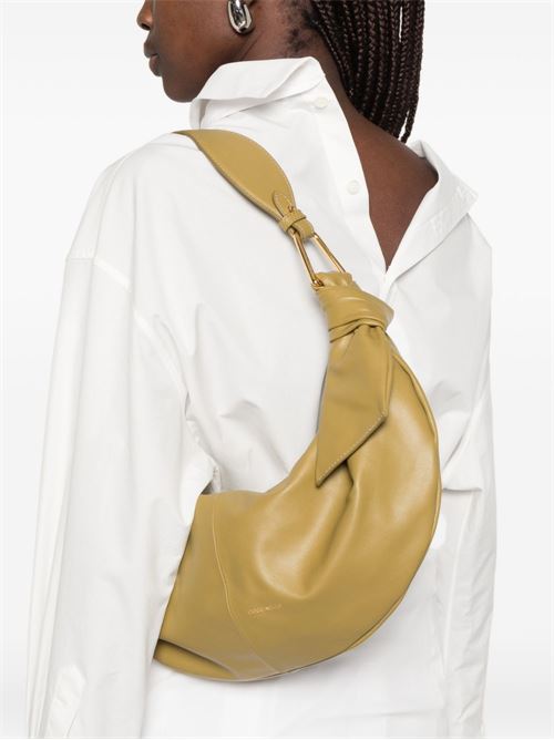 Borsa donna Coccinelle handbag puffy verde senape COCCINELLE | E1U1A130201G43