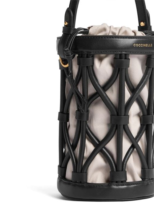 Borsa donna Coccinelle handbag nera in pelle COCCINELLE | E1U2P230101001
