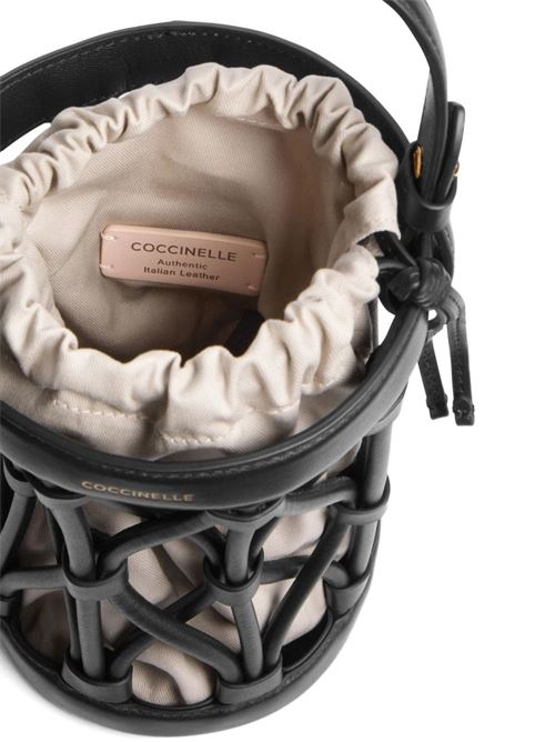 Borsa donna Coccinelle handbag nera in pelle COCCINELLE | E1U2P230101001