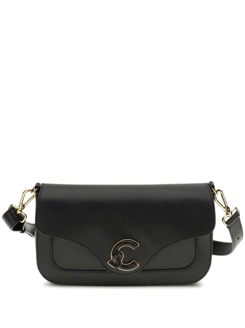 Borsa donna Coccinelle tracolla nera con catena e fibbia COCCINELLE | E1U4G120301001