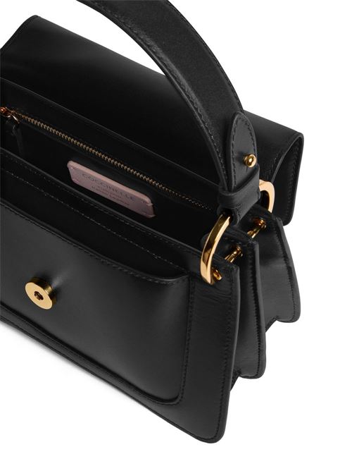 Borsa donna Coccinelle mini trapezio nera COCCINELLE | E1U4G180201001