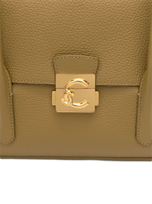 Borsa donna Coccinelle bauletto beige con manici lunghi COCCINELLE | E1U4K120301G43