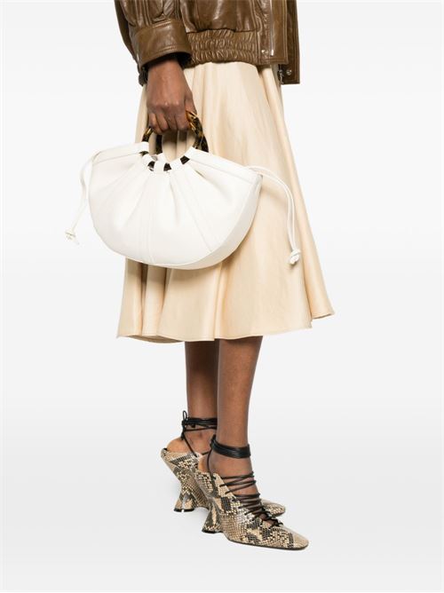 Borsa donna Coccinelle shopping media perla con anello COCCINELLE | E1U5A180201N17