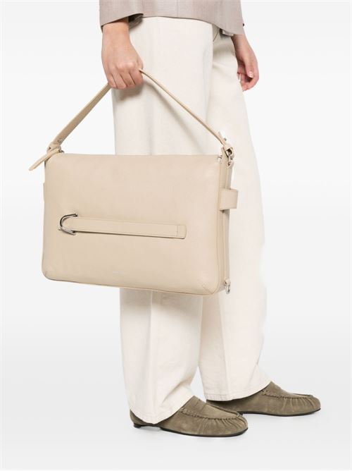 Borsa donna Coccinelle tracolla beige con fibbia COCCINELLE | E1U6C130401N64
