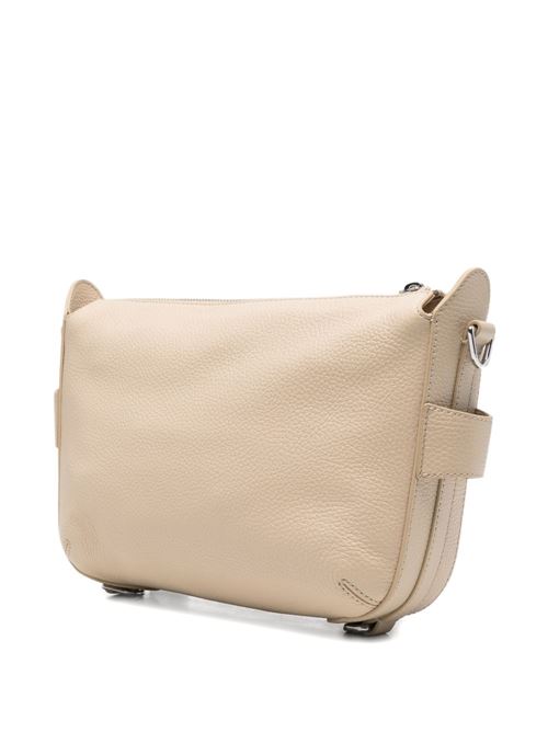 Borsa donna Coccinelle tracolla beige compatta con fibbia COCCINELLE | E1U6C150101N64